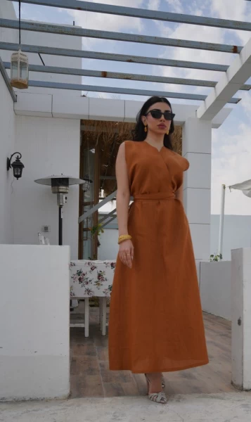 DRESS LINEN C:134