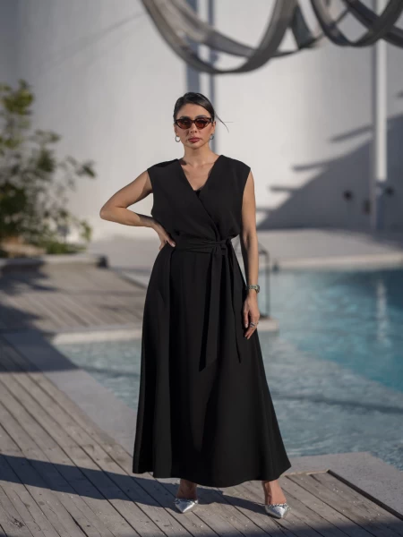 DRESS CREPE C:136
