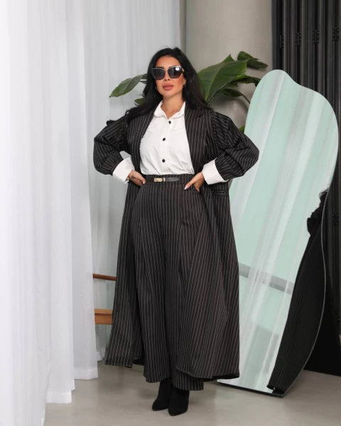 ABAYA BLAZER CREPE C:J3005