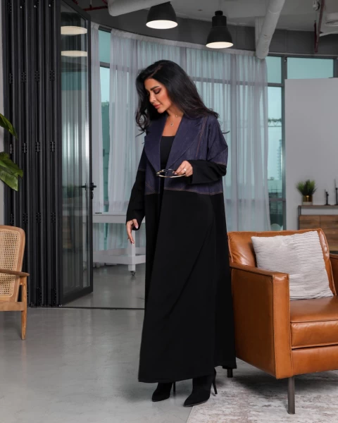 ABAYA CREPE BLAZER JEANS J3004