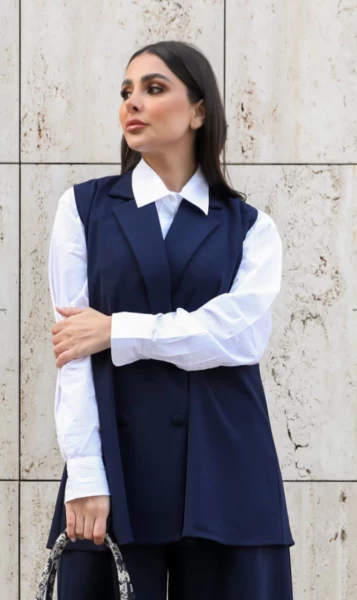 CREPE BLAZER WITH PANTS C:118