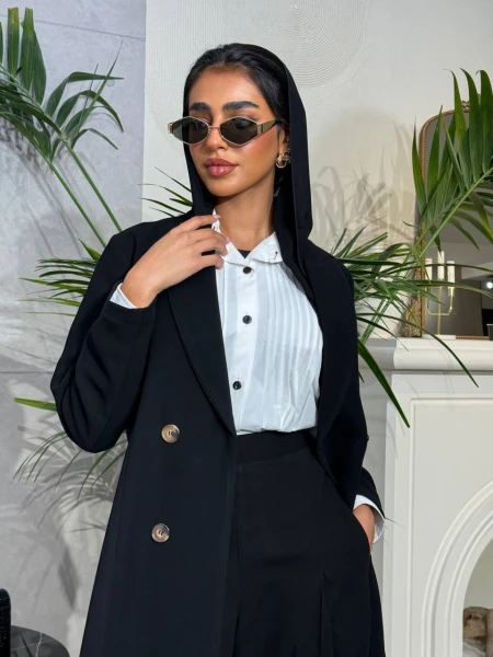 بليزر كريب اسود C:6524 Black