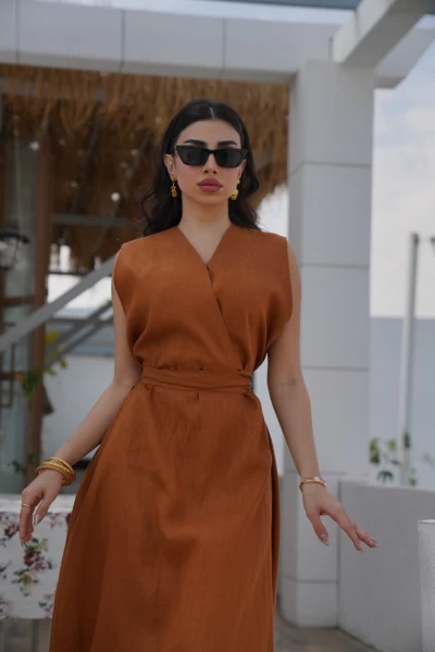 DRESS LINEN C:134